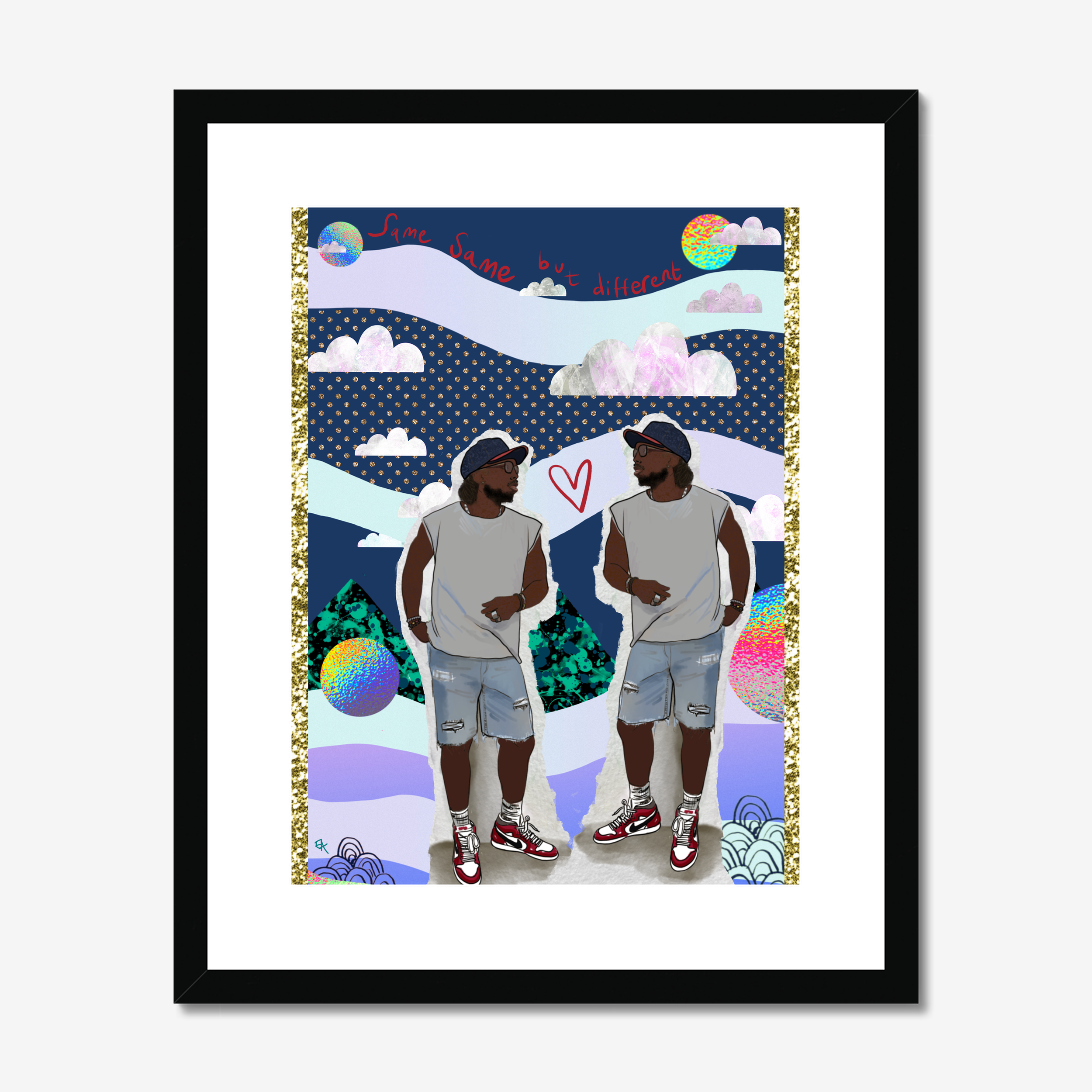 Giclee Art Print || Same Same But Different