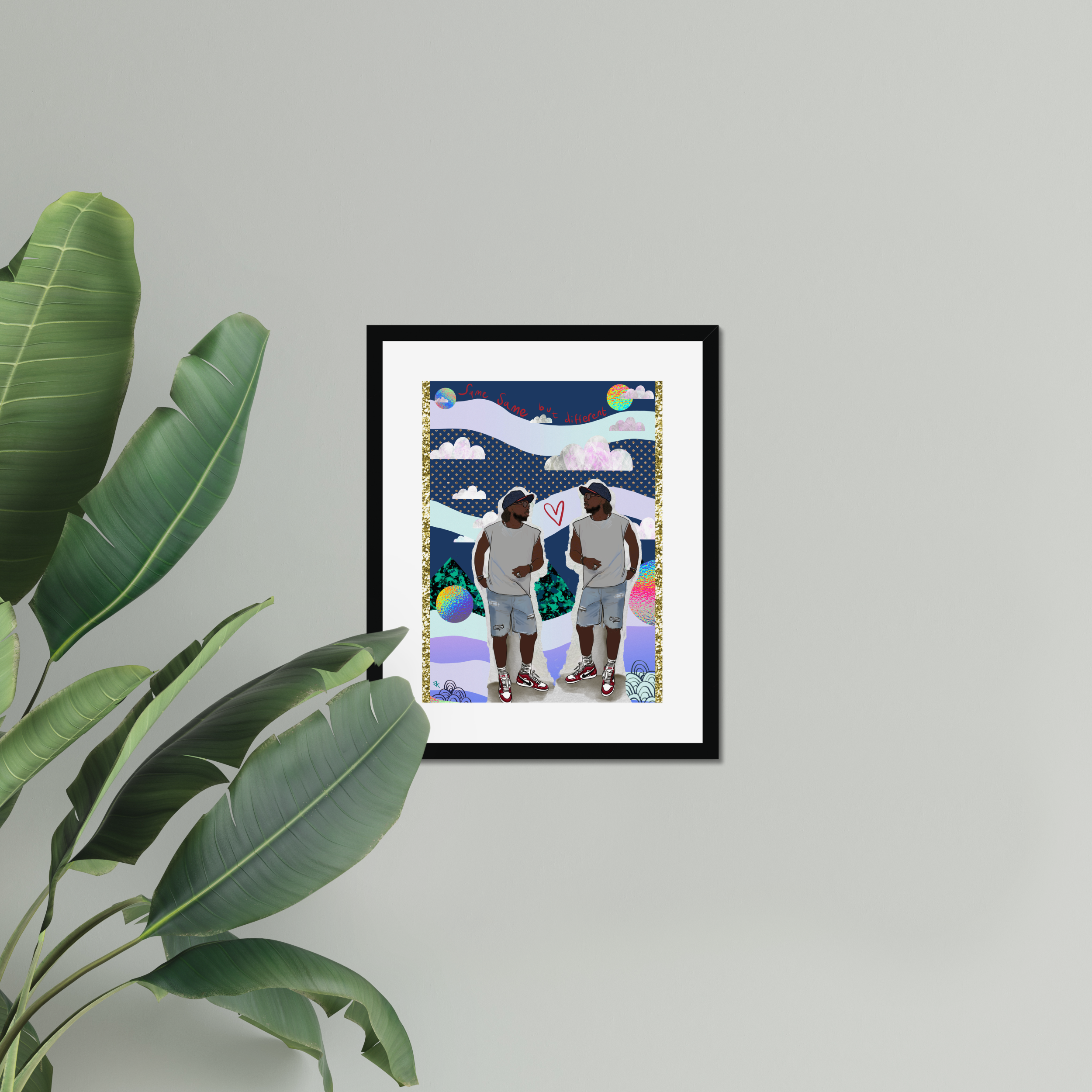 Giclee Art Print || Same Same But Different