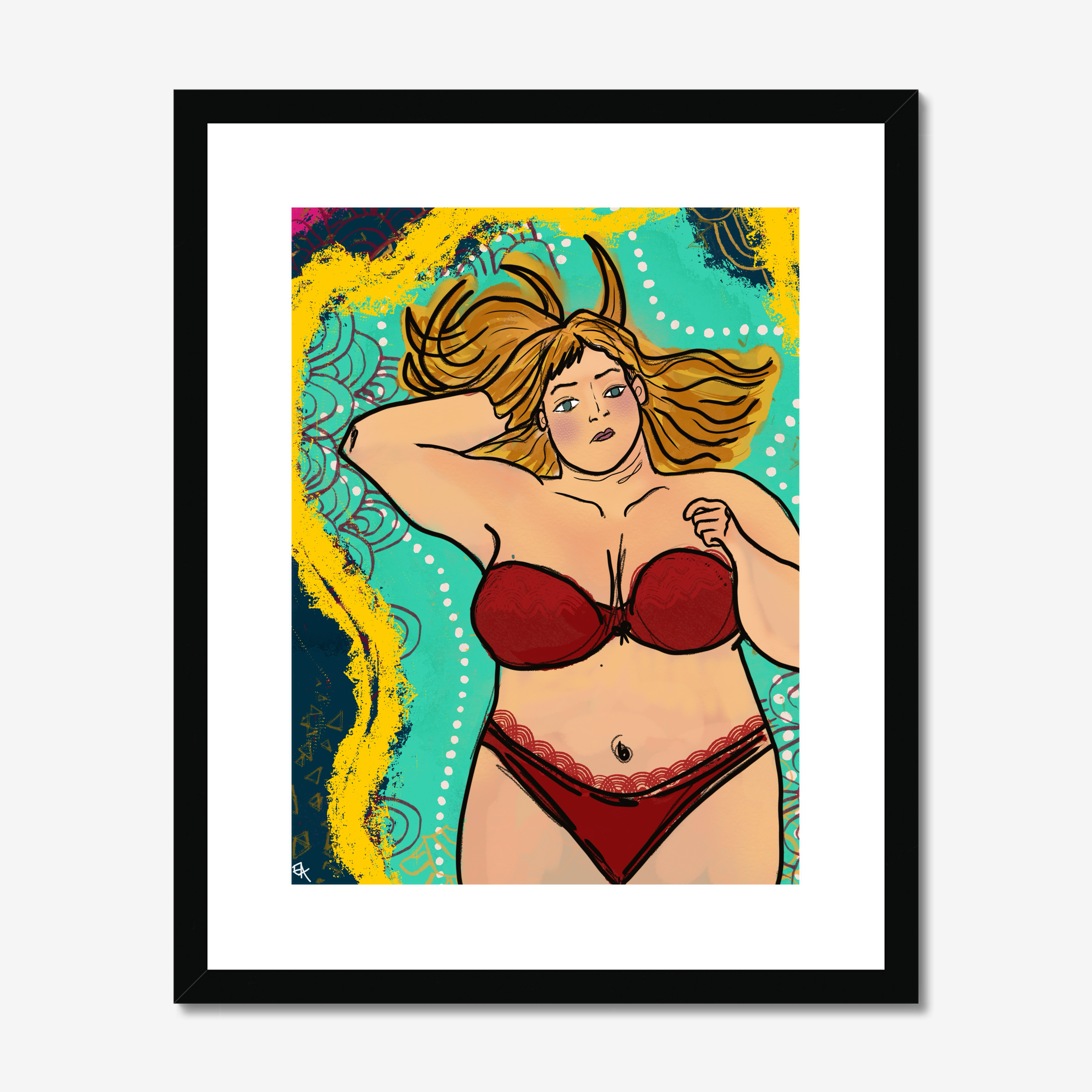 Giclee Art Print || Sexy Town