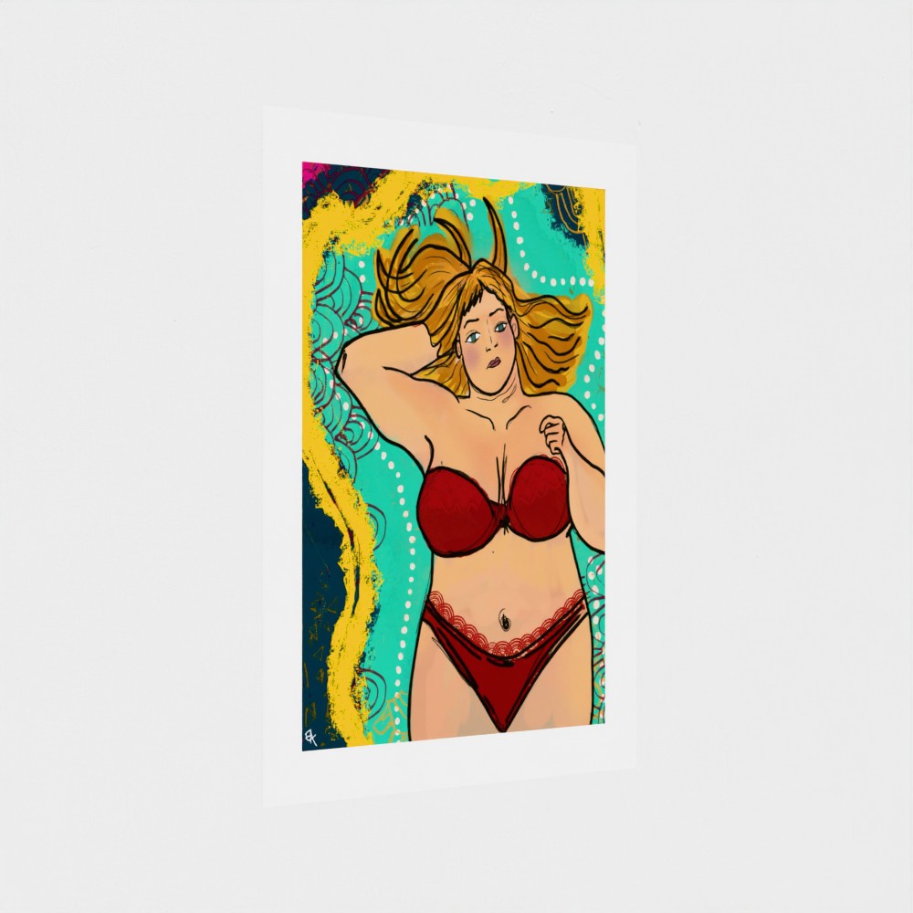 Giclee Art Print || Sexy Town