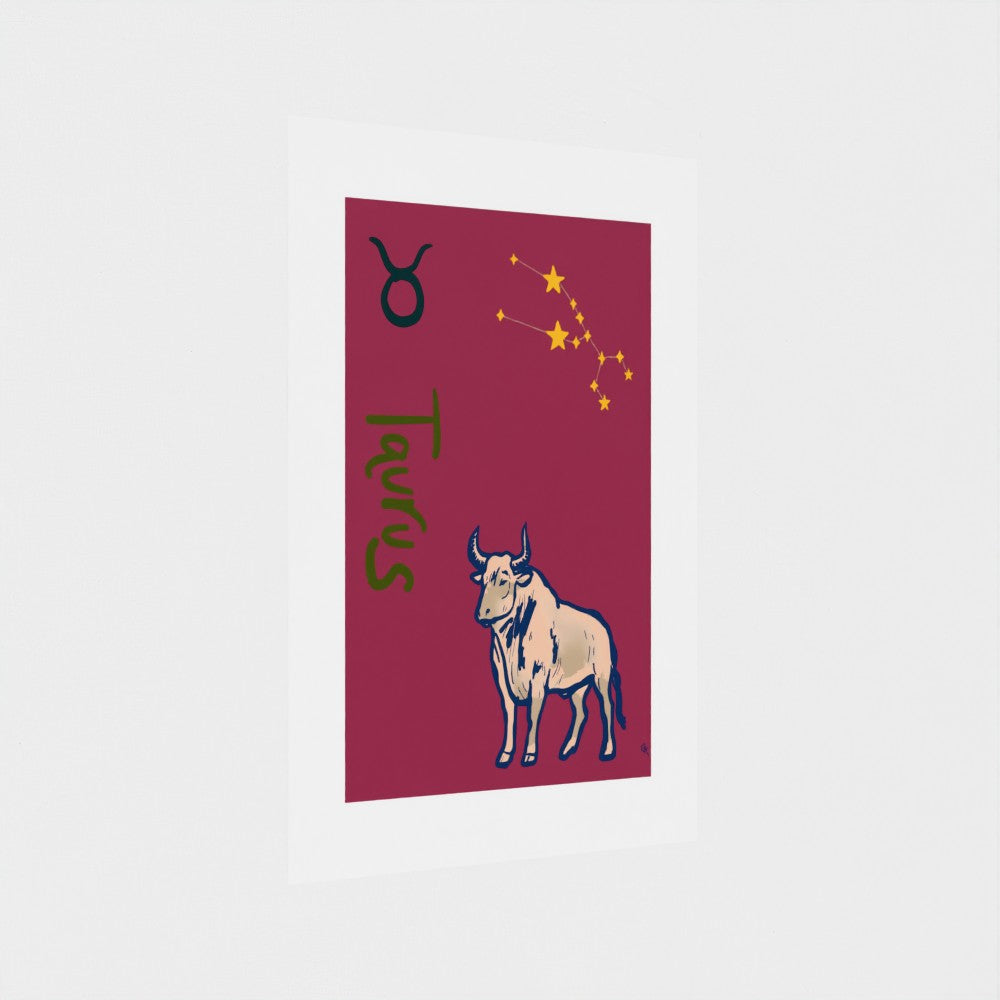 Giclee Art Print || Taurus
