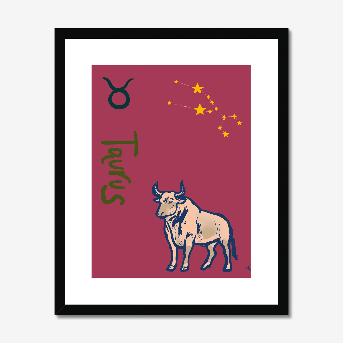 Giclee Art Print || Taurus