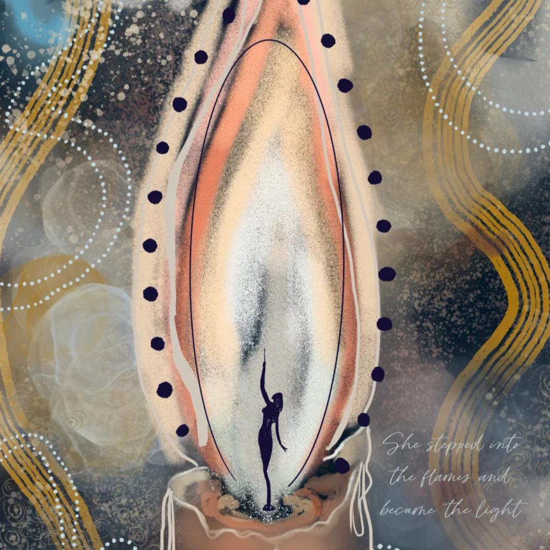 Giclee Art Print || The Flame