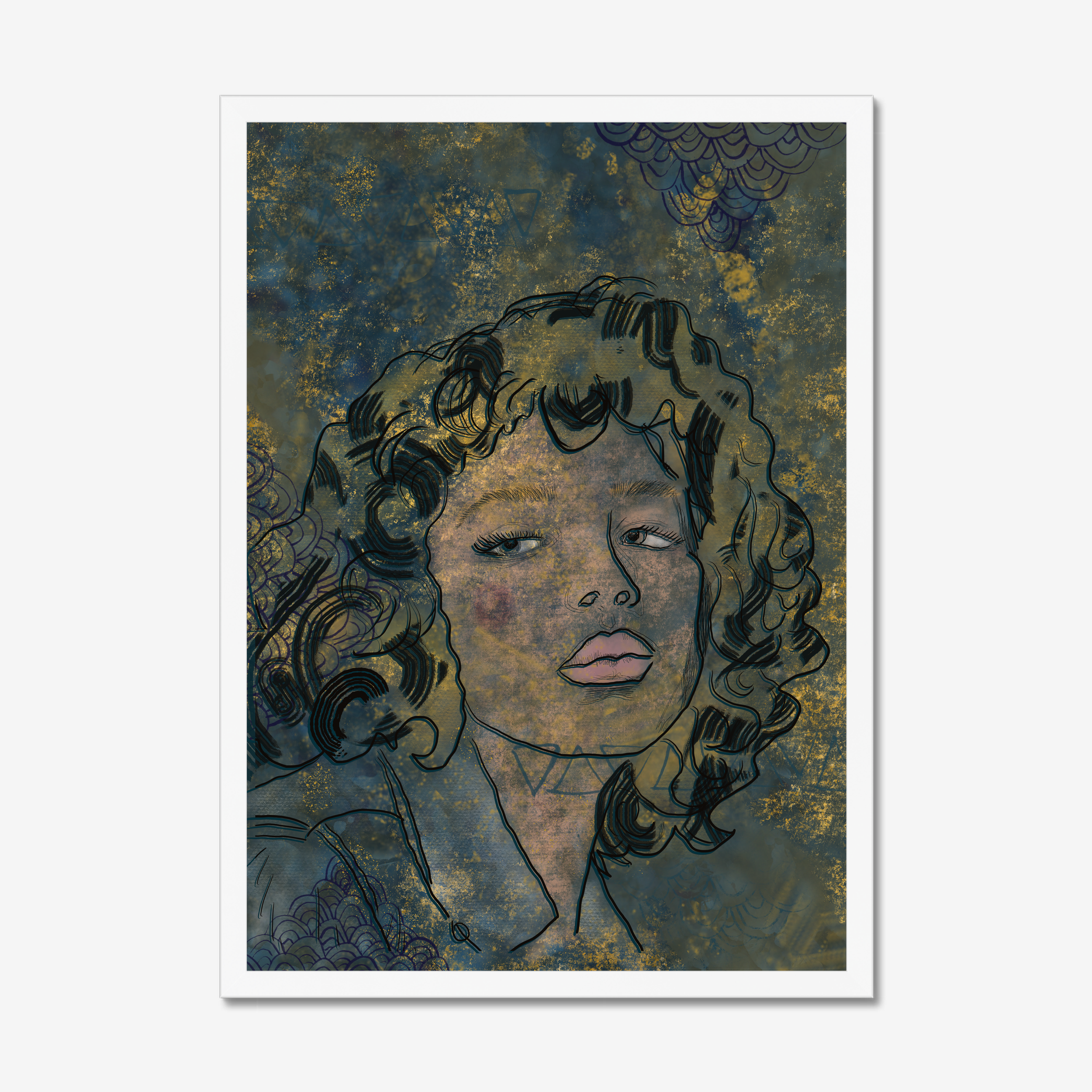 Giclee Art Print || True Blue