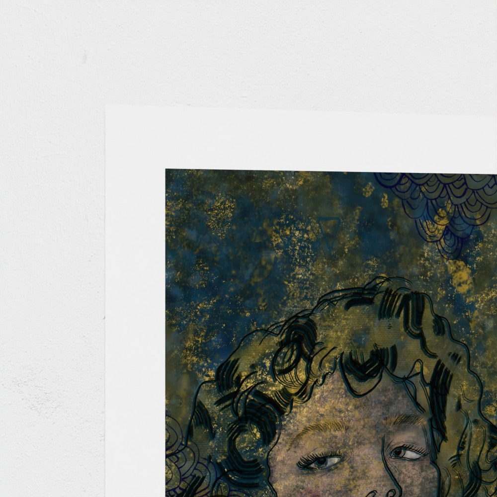 Giclee Art Print || True Blue