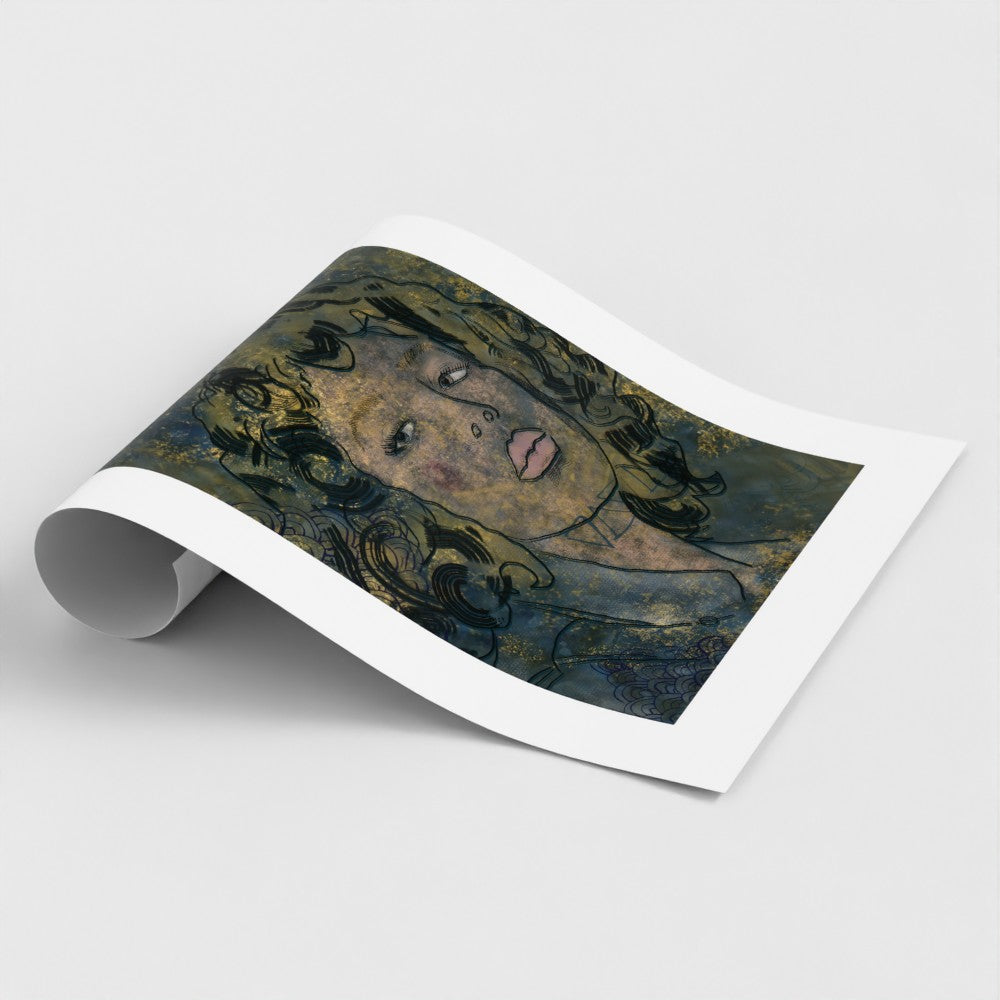 Giclee Art Print || True Blue