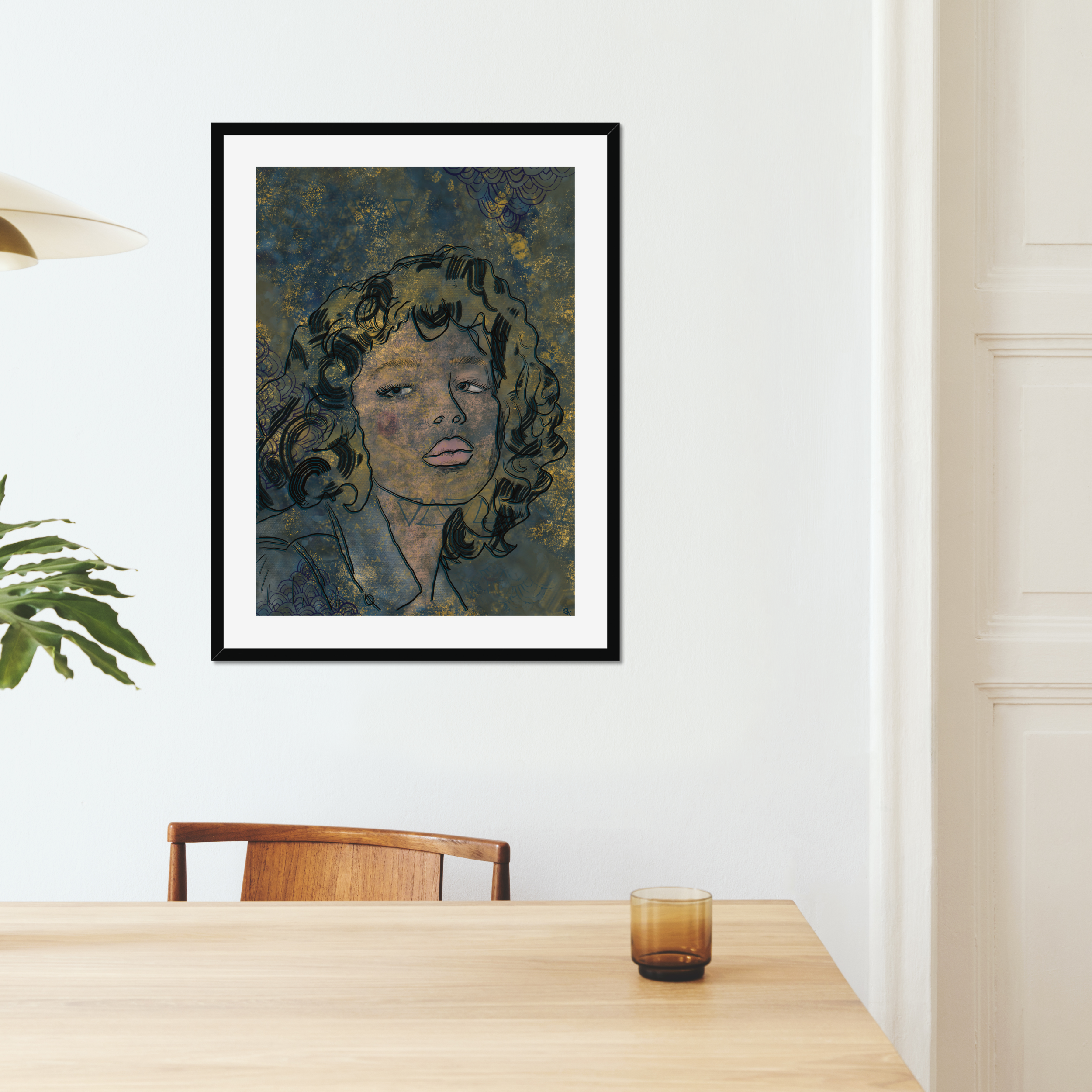 Giclee Art Print || True Blue