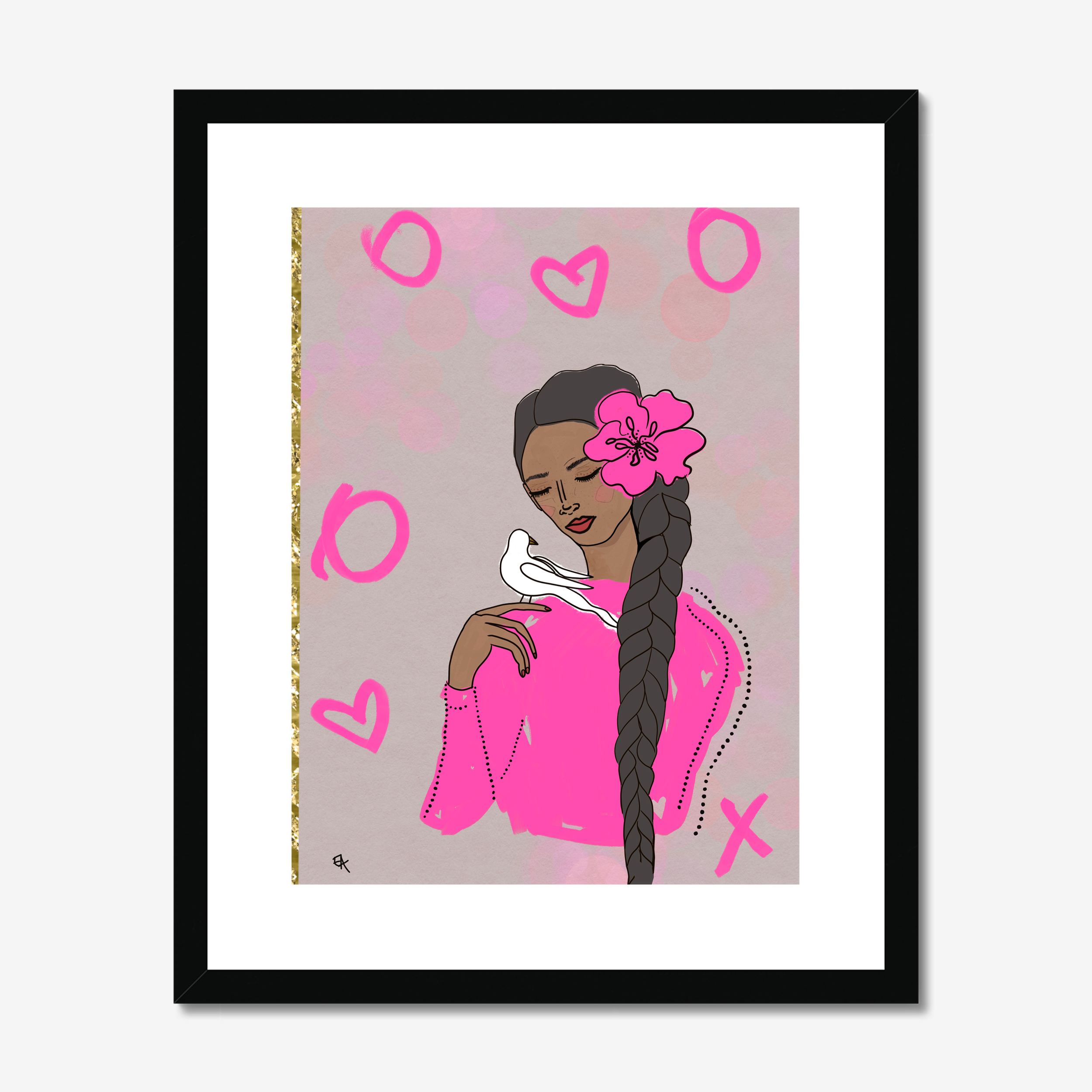 Giclee Art Print || X's and O's